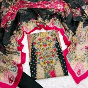 লাহোলি স্টোন মিরর(ব্লাক এন্ড পিঙ্ক)